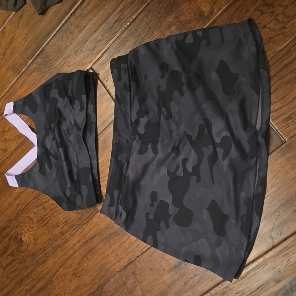 Girls DSG Sports Bra Skirt Set